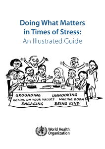 Illustrative guide for stress mgt WHO