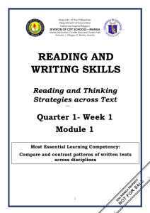 READING-AND-WRITING Q1 W1 Mod1