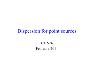 Dispersion Handout