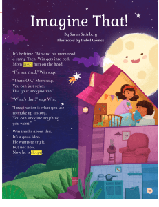 Imagine That! Children's Book Page