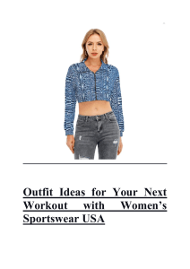 Outfit Ideas for Your Next Workout with Women’s Sportswear USA