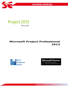Manual Microsoft Project Profssessional