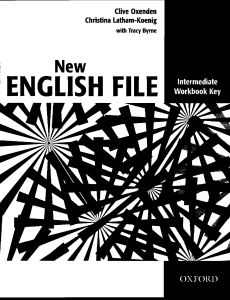 New English File 3 Workbook KEY