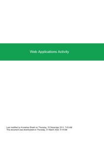 Export Web Applications Activity 2022-03-31 0919