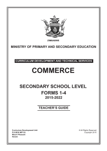 COMMERCE FORMS 1-4