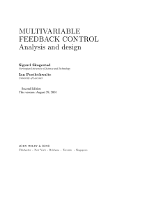 MultivariableFeedbackControl-Analysis&Design