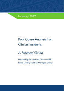 root cause analysis 