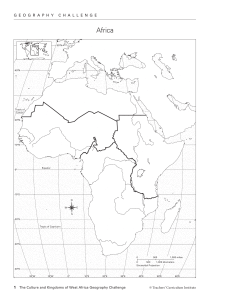 Africa Geography TCI