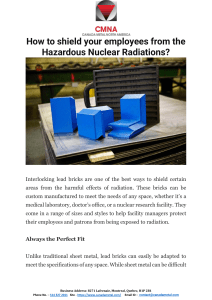 How to shield your employees from the Hazardous Nuclear Radiations
