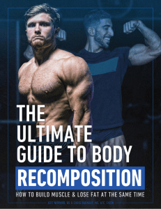 Ultimate guide to body recomp Jeff Nippard