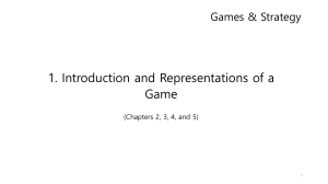 1. Forms and Representations