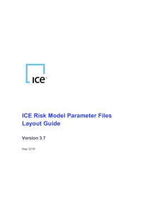 ICE IRM Parameter Layout Guide v3.70