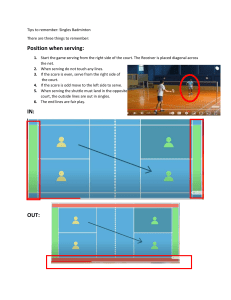 Tips for badminton