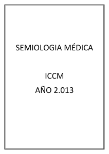 Semiología Médica - ICCM