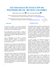 OilProduction - Tecnologias de inyeccion de polimero HPAM- Review Colombia