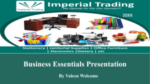 Business Essentials Presentation