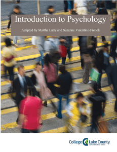 Introduction To Psychology (1)