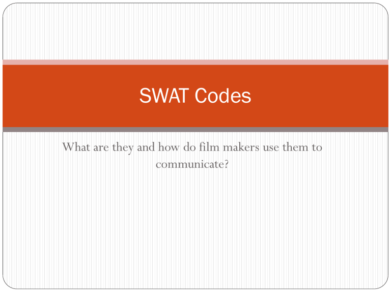 SWAT Codes