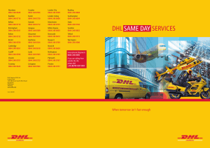 Downloadable PDF - DHL Same Day Couriers