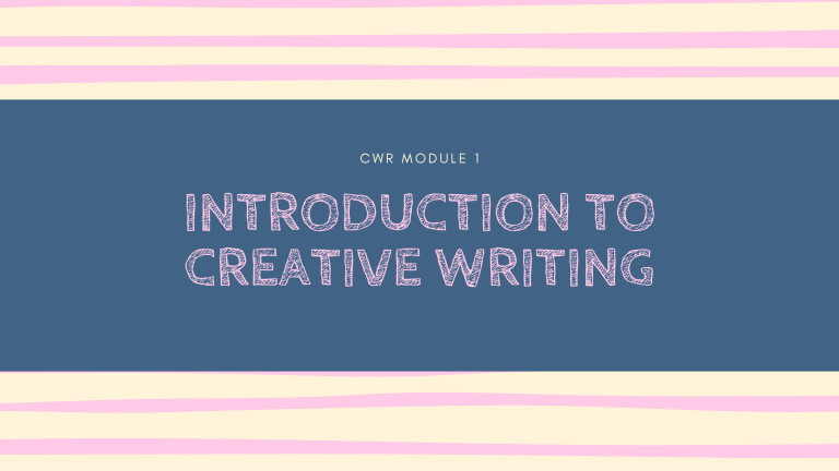 introduction to creative writing monash
