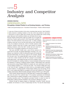 6.Industry analysis