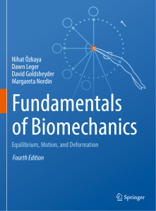 Fundamentals of Biomechanics 4th Edition
