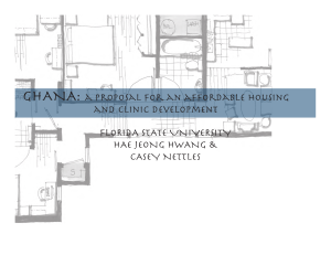 Ghana Affordable Housing & Clinic Proposal