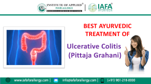 Best Ayurvedic Treatment of Ulcerative colitis