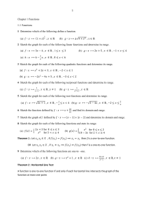 Chapter 1 Function1MT F6 (Notes)