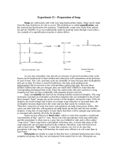 13-Saponification