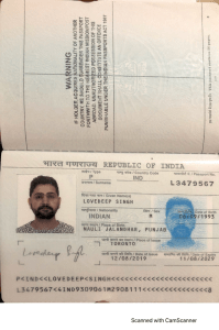 Both Passport with stamps