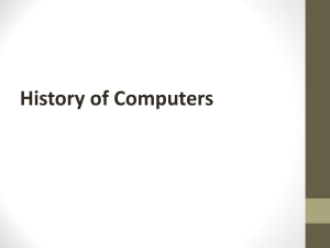 1. history and generation of computers