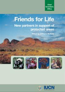 (Book) Friends for life Chapter 3 urban dwellers and protected areas Natural allies