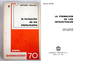Antonio Gramsci - La formacion de los intelectuales - México, Editorial Grijalbo (1967)