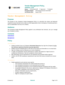vendor-management-policy-template