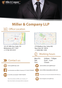 Miller   Company LLP (3)