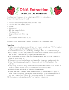 Strawberry DNA Extraction Lab! Teacher Copy copy