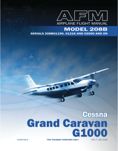 Cessna 208B Grand Caravan AFM