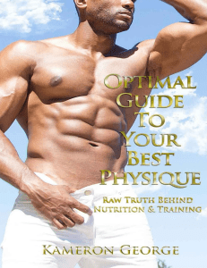 Nutrition Book, How to Gain Muscle, Weight Training, How to Lose Weight, Diet book, Protein Diet Optimal Guide To Your Best Physique Raw Truth Behind Nutrition & Training ( PDFDrive )