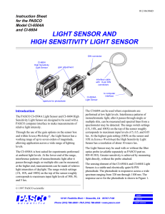 Light-Sensor-Manual-CI-6504A-6604