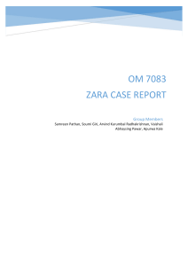 Zara Team Case Report