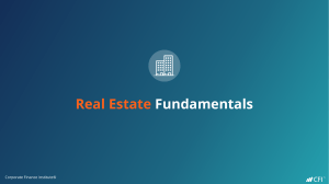 Real Estate Fundamentals Course Presentation