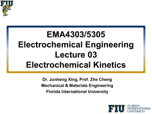 Lecture-03 Electrochemical-Kinetics ZC