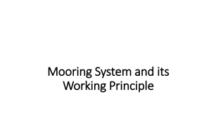 Mooring System and its Working Principle