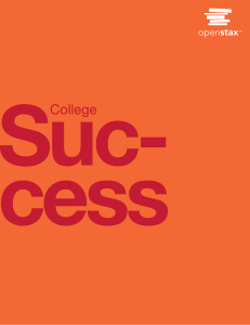 College Success - Student Copy