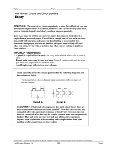 holt physics chapter 18 excercises