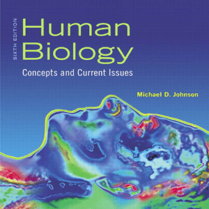 Human Biology  Concepts and Current Issues
