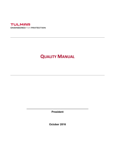 STC Quality Manual 