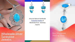 Genuine Natural Handmade Turquoise Jewelry at Wholesale Price - Rananjay Exports