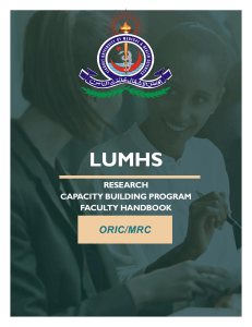 LUMHS- faculty handbook-1